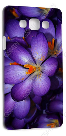 Чехол-накладка для Samsung Galaxy A7 (Белый) (Дизайн 158)