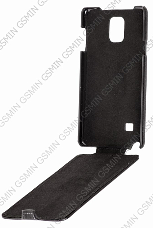 Кожаный чехол для Samsung Galaxy Note 4 (octa core) Art Case (Черный)
