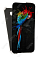 Кожаный чехол для Asus Zenfone 2 Laser ZE550KL Gecko Case (Белый) (Дизайн 152)