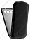 Кожаный чехол для Samsung Galaxy S3 (i9300) Sipo Premium Leather Case - V-Series (Черный)