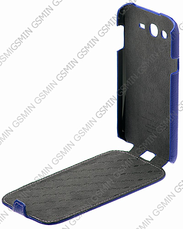 Кожаный чехол для Samsung Galaxy Grand Neo (i9060) Melkco Premium Leather Case - Jacka Type (Dark Blue LC)