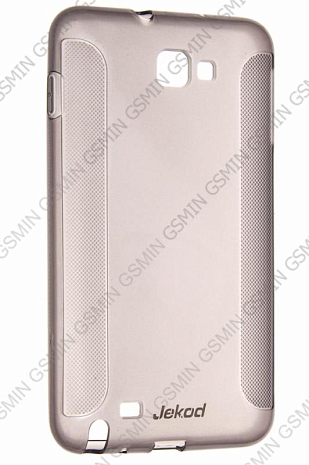 Чехол силиконовый для Samsung Galaxy Note (N7000) Jekod (Черный)