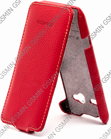    HTC Radar / C110e Melkco Leather Case - Jacka Type (Red LC)