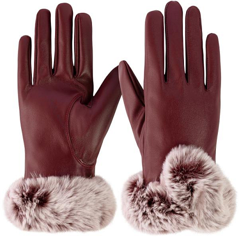      Gsmin Leather Gloves ()