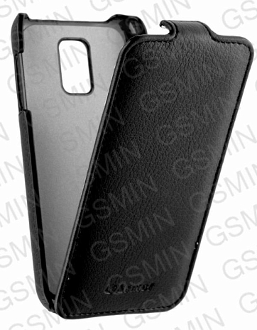 Кожаный чехол для Samsung Galaxy S5 mini Armor Case "Full" (Черный)