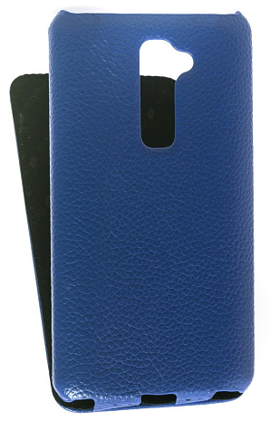    LG G2 D802 Melkco Leather Case - Jacka Type (Dark Blue LC)