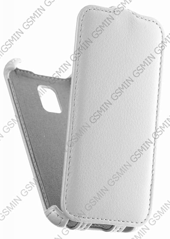 Кожаный чехол для Samsung Galaxy S5 Neo G8508S Armor Case (Белый)