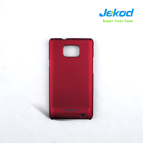 Чехол-накладка для Samsung Galaxy S2 Plus (i9105) Jekod (Красный)