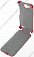 Кожаный чехол для Alcatel One Touch Idol S 6034R / 6035R Armor Case (Красный)