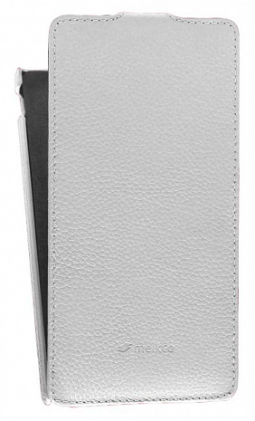    Sony Xperia C3 Melkco Leather Case - Jacka Type (White LC)