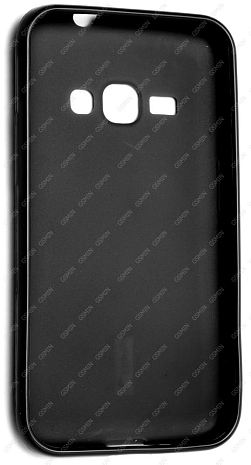 Чехол силиконовый для Samsung Galaxy J1 (2016) Cherry Premium Fashion Case (Черный)