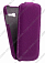 Кожаный чехол для Samsung Galaxy Trend (S7390) Melkco Premium Leather Case - Jacka Type (Purple LC)