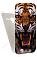 Кожаный чехол для Alcatel One Touch POP 3 5065D Armor Case (Белый) (Дизайн 142)