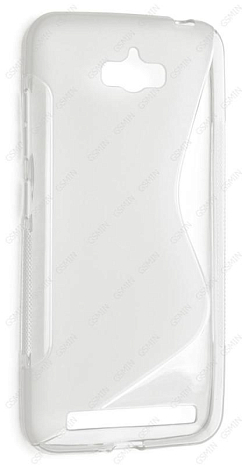 Чехол силиконовый для ASUS ZenFone Max ZC550KL S-Line TPU (Прозрачно-Матовый)