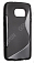 Чехол силиконовый для Samsung Galaxy S7 S-Line TPU (Черный)
