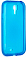 Чехол силиконовый для Samsung Galaxy S4 (i9500) TPU (Прозрачный Синий)