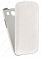 Кожаный чехол для Samsung Galaxy S3 (i9300) Art Case (Белый)