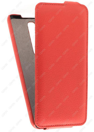 Кожаный чехол для Asus Zenfone 2 ZE550ML / Deluxe ZE551ML Art Case (Красный)