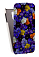 Кожаный чехол для Samsung Galaxy S5 mini Armor Case "Full" (Белый) (Дизайн 145)