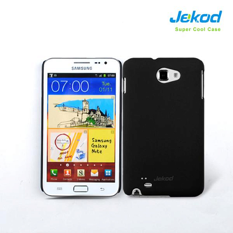 Чехол-накладка для Samsung Galaxy Note (N7000) Jekod (Черный)