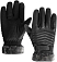 Кожаные мужские перчатки RHDS для сенсорных экранов с стрелками (Черный)