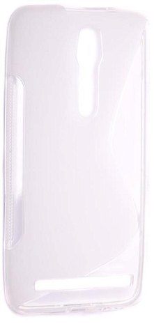 Чехол силиконовый для Asus Zenfone 2 ZE550ML / Deluxe ZE551ML S-Line TPU (Прозрачно-матовый)