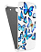 Кожаный чехол для Alcatel One Touch Idol Alpha 6032 Armor Case (Белый) (Дизайн 13/13)