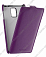 Кожаный чехол для Samsung Galaxy Note 4 (octa core) Armor Case "Full" (Фиолетовый)