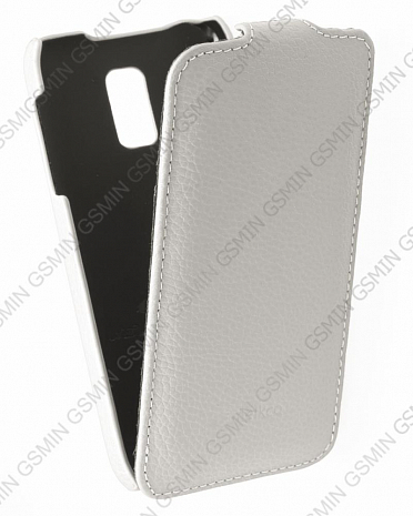 Кожаный чехол для Samsung Galaxy S5 mini Melkco Premium Leather Case - Jacka Type (White LC)