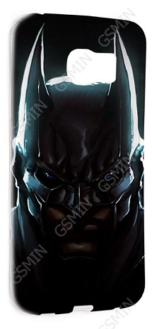 Чехол силиконовый для Samsung Galaxy S6 Edge G925F TPU (Прозрачный) (Дизайн 151)
