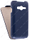 Кожаный чехол для Samsung Galaxy Ace 4 Neo (G318h) Art Case (Синий)