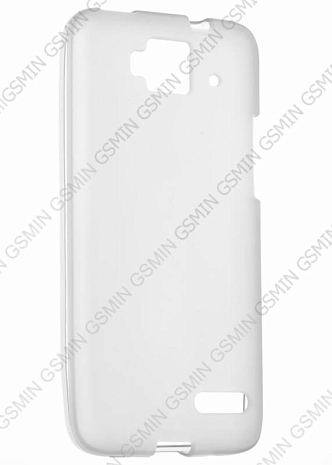 Чехол силиконовый для Alcatel OT idol mini 6012X/6012D/dual sim RHDS (Белый)