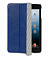 Кожаный чехол для iPad mini 2 Retina Melkco Premium Leather case - Slimme Cover Type (Dark Blue LC)