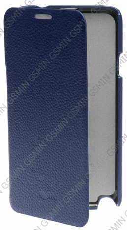Кожаный чехол для Samsung Galaxy Note 3 (N9005) Sipo Premium Leather Case "Book Type" - H-Series (Синий)