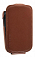 Кожаный чехол для Samsung Galaxy Fame Lite (S6790) Aksberry Protective Flip Case (Коричневый)