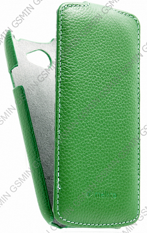   HTC One S / Ville  Melkco Leather Case - Jacka Type (Green LC)