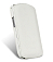    Samsung Galaxy S Duos (S7562) Melkco Premium Leather Case - Jacka Type (White LC)