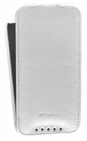    HTC Desire 601 Melkco Premium Leather Case - Jacka Type (White LC)