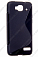 Чехол силиконовый для Alcatel OT idol mini 6012X/6012D/dual sim S-Line TPU (Черный)