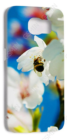 Чехол-накладка для Samsung Galaxy S6 G920F (Белый) (Дизайн 173)