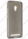 Чехол силиконовый для Asus Zenfone 6 TPU Прозрачно-Матовый (Черный)