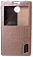    Nokia X Dual Sim Usams Merry Series View Case (Champagne Gold)