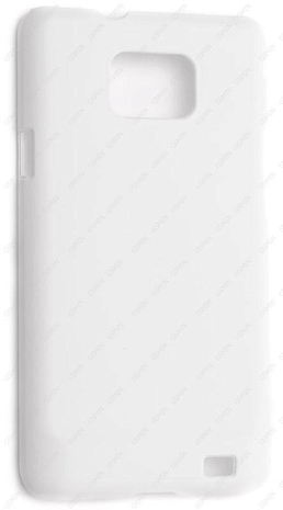 Чехол-накладка для Samsung Galaxy S2 Plus (i9105) (Белый)