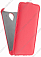 Кожаный чехол для Alcatel One Touch Idol 2 Mini 6016 Armor Case (Красный)