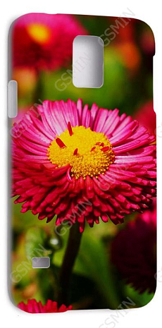 Чехол-накладка для Samsung Galaxy S5 (Белый) (Дизайн 170)
