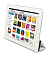    iPad 2/3  iPad 4 Melkco Premium Leather case - Slimme Cover Type (White LC)