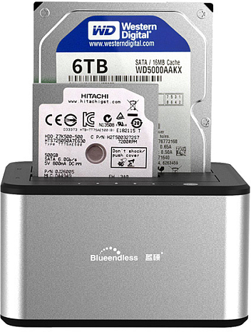 - Blueendless HD07A  HDD/SSD (2,5 "/ 3,5" SATA, USB 3.0) ()