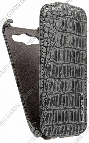 Кожаный чехол для Samsung Galaxy S3 (i9300) EXZO (Серебряный)