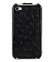    Apple iPhone 4/4S Melkco Leather Case - Jacka Type (Ostrich Print pattern - Bitumen Black)