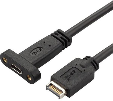  GSMIN A96 USB 3.1 Type E (M) - USB 3.1 Type-C (F) (0.5) ()